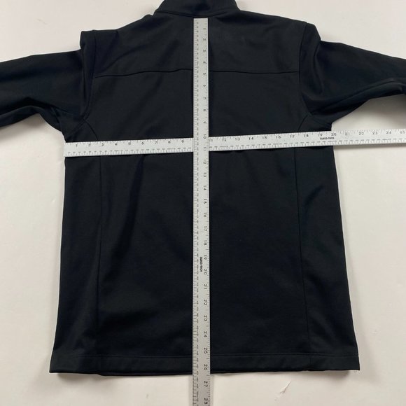 The North Face Canyonlands 1/4 1/2 Zip Pullover Men's Medium Black Softshell - Picture 7 of 9